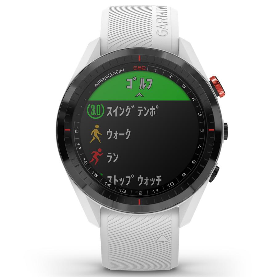 【24回分割手数料無料！】ガーミン GARMIN アプローチ S62 GPS ゴルフ スマートウォッチ 腕時計 010-02200-21｜neel2｜02