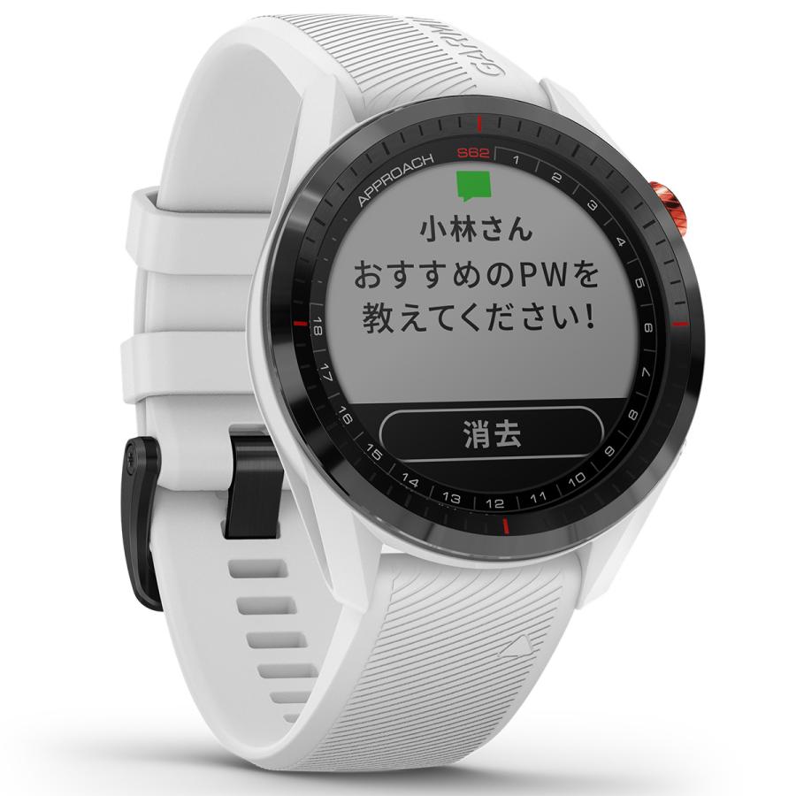 【24回分割手数料無料！】ガーミン GARMIN アプローチ S62 GPS ゴルフ スマートウォッチ 腕時計 010-02200-21｜neel2｜12