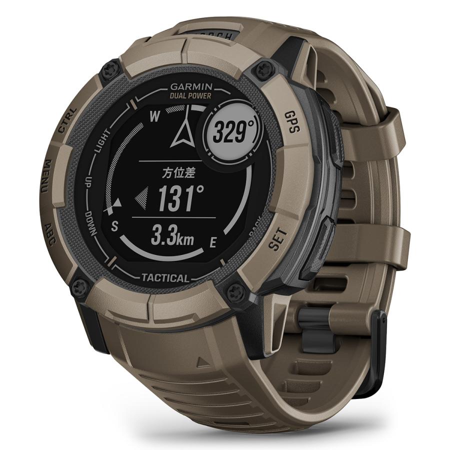 限定品 ガーミン GARMIN Instinct 2X インスティンクト2X デュアルパワー 010-02805-62 GPS スマートウォッチ 腕時計 【PET8383824933】(30056円)