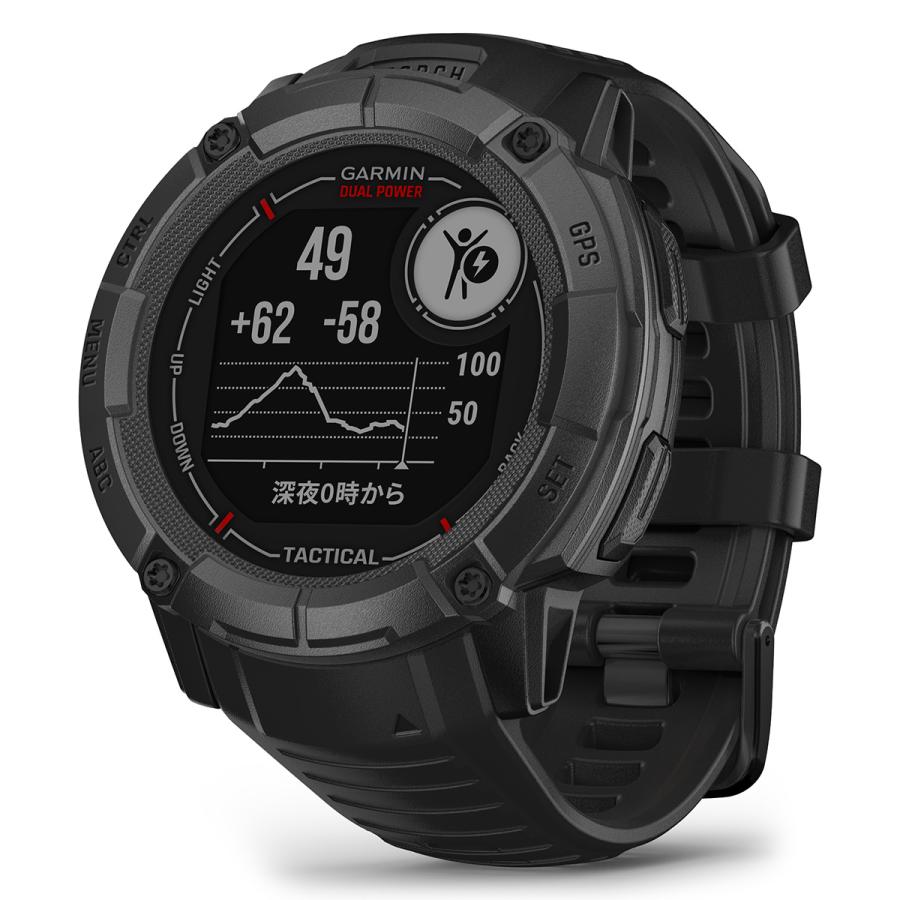 【オリジナル保護フィルム付き】ガーミン GARMIN Instinct 2X インスティンクト2X デュアルパワー 010-02805-72 GPS スマートウォッチ 腕時計｜neel2｜11