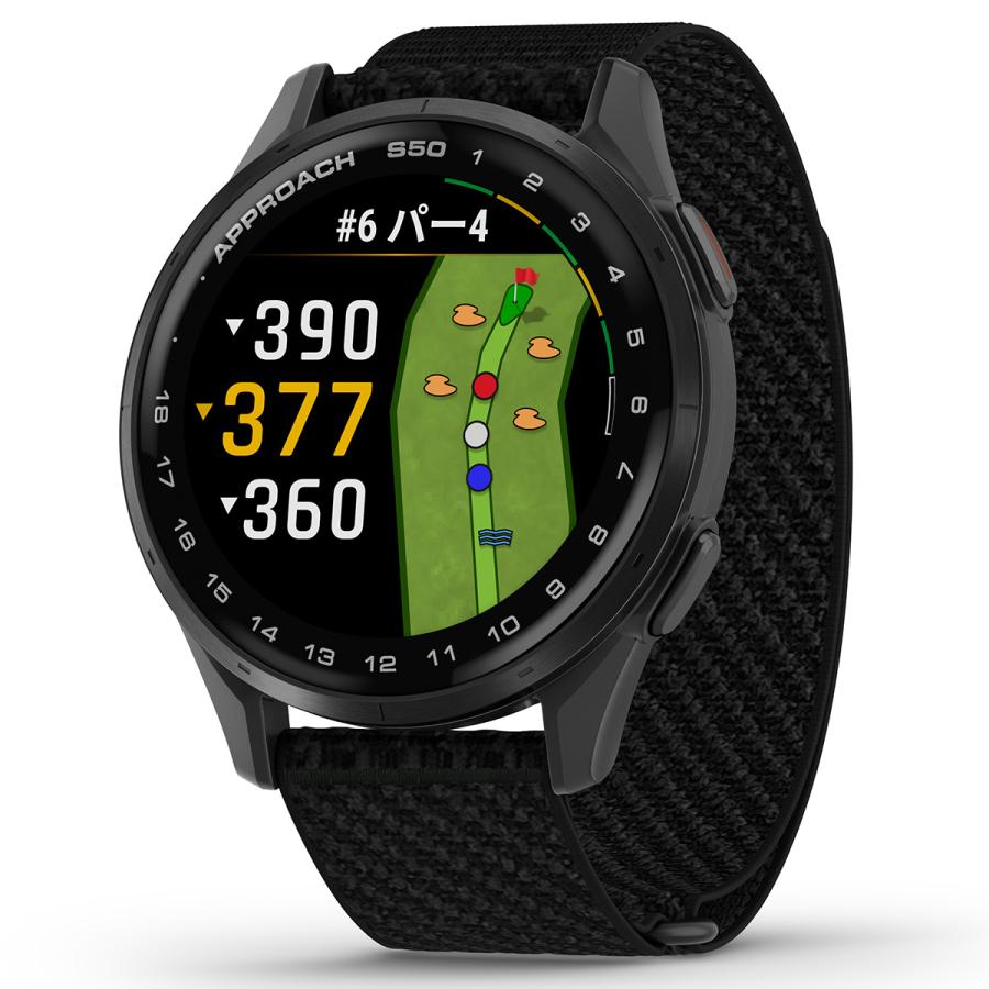 お値下げ中　美品Garmin S50 GPSスマートウォッチ Approach （無金利ローン）ガーミン GARMIN S50 アプローチ ゴルフ GPS