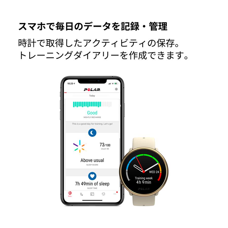 Polar ポラール Ignite 2 GPS フィットネス スマートウォッチ イグナイト SL 90085185 日本正規品
