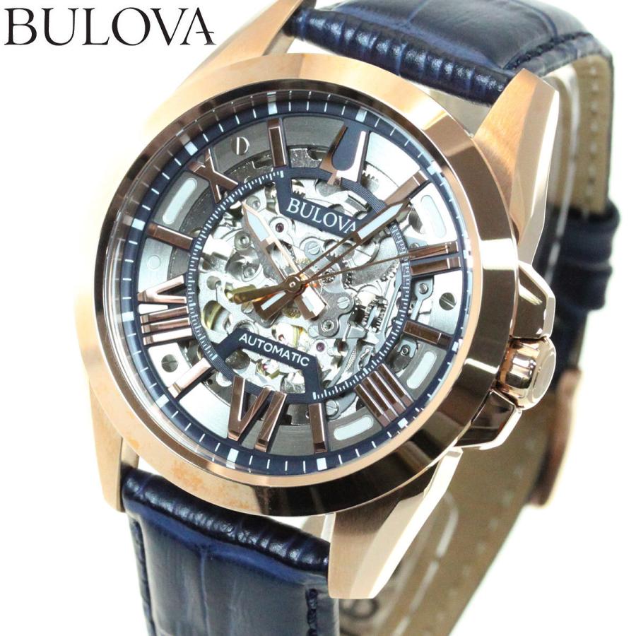 BULOVA ノベルティー付き！ブローバ 腕時計 メンズ 自動巻き 