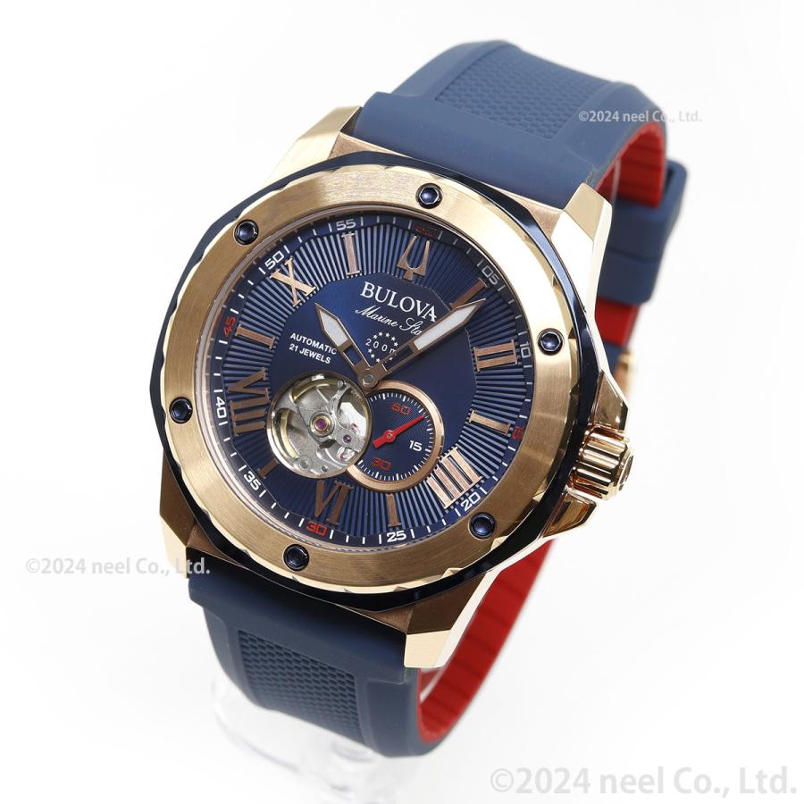 Marine Star （豪華おまけ有） ブローバ BULOVA 腕時計 メンズ 自動