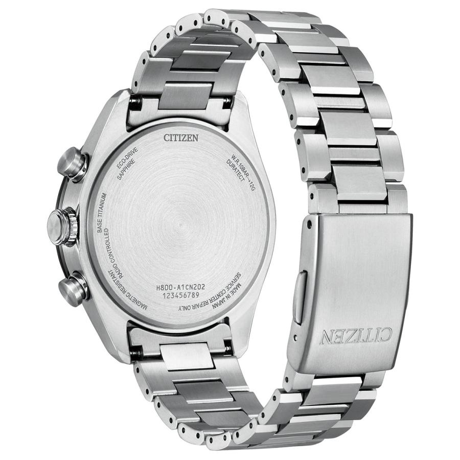 【メール便】 CITIZEN UNIT with BLUE シチズン アテッサ エコドライブ 電波時計 限定モデル 腕時計 AT8188-64L 【OCQ1181311041】(42350円)