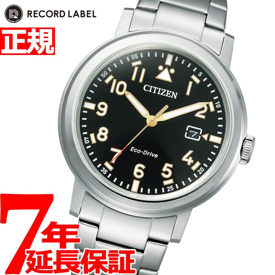 エントリーで+4倍！5月15日！シチズン レコードレーベル エコドライブ 腕時計 メンズ CITIZEN AW1620-81E｜neel2