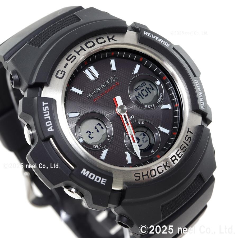 G-SHOCK AWG-M100-1AJF ソーラー電波時計 G-SHOCK CASIO カシオ 国内正規品 ソーラー電波 MULTIBAND6 針退避機能