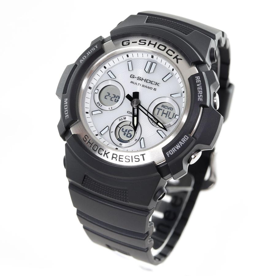 G-SHOCK Gショック 電波ソーラー 腕時計 メンズ 黒 ブラック AWG-M100S 