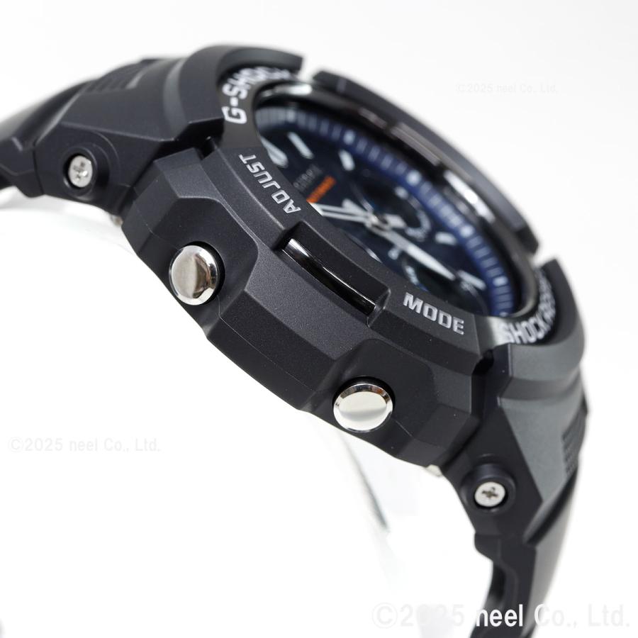 G-SHOCK Gショック 電波ソーラー 腕時計 メンズ 黒 ブラック AWG
