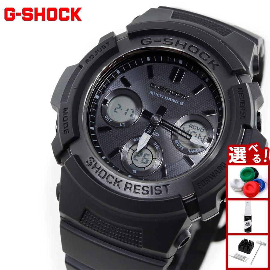 G-SHOCK Gショック 電波ソーラー 腕時計 メンズ 黒 ブラック AWG