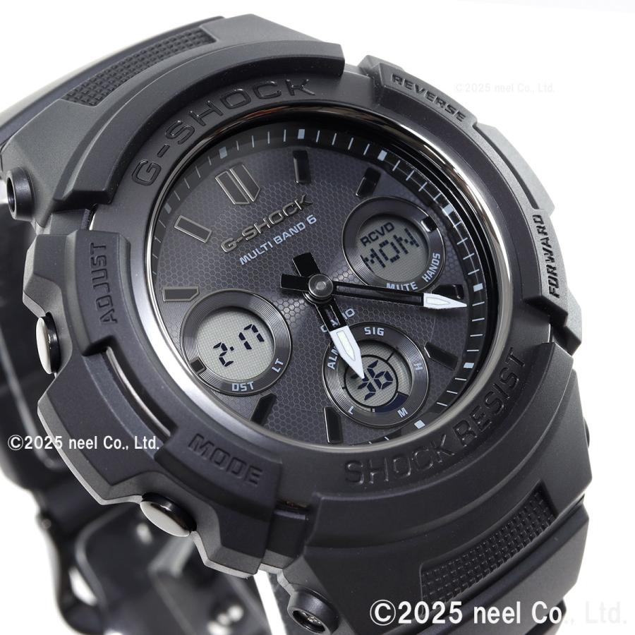 G-SHOCK Gショック 電波ソーラー 腕時計 メンズ 黒 ブラック AWG