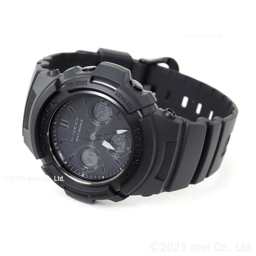 G-SHOCK Gショック 電波ソーラー 腕時計 メンズ 黒 ブラック AWG