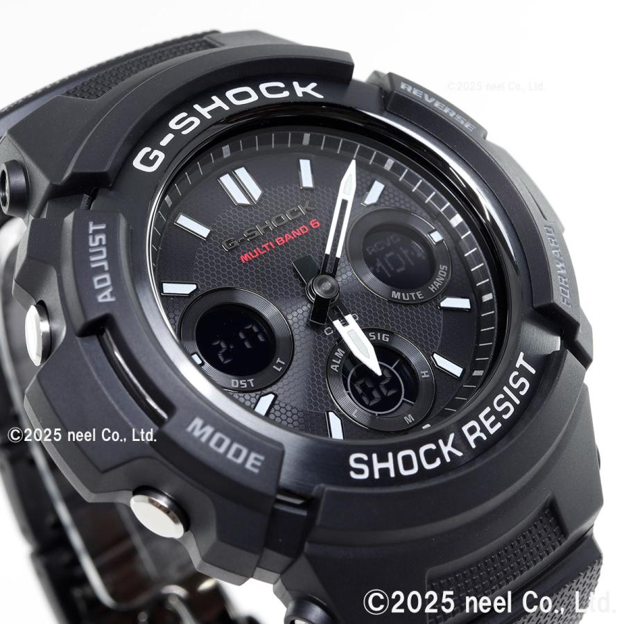 G-SHOCK Gショック 電波ソーラー 腕時計 メンズ 黒 ブラック AWG