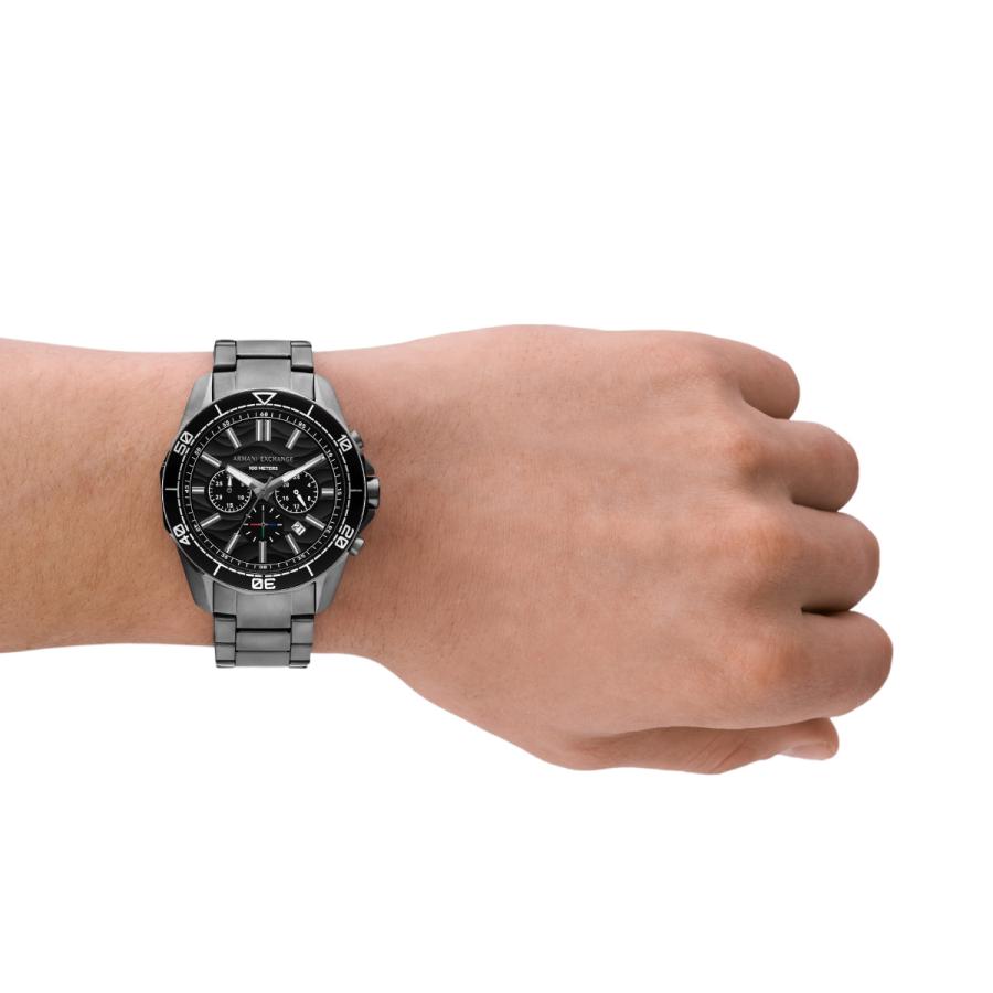 A|X アルマーニ エクスチェンジ ARMANI EXCHANGE 腕時計 メンズ クロノグラフ ステンレススチール AX1959の画像