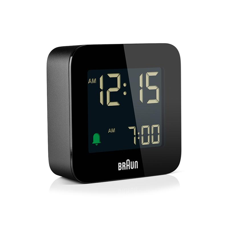 BRAUN ブラウン アラームクロック BC08B デジタル 目覚まし時計 置時計 57.5mm ブラック | BRAUN | 02