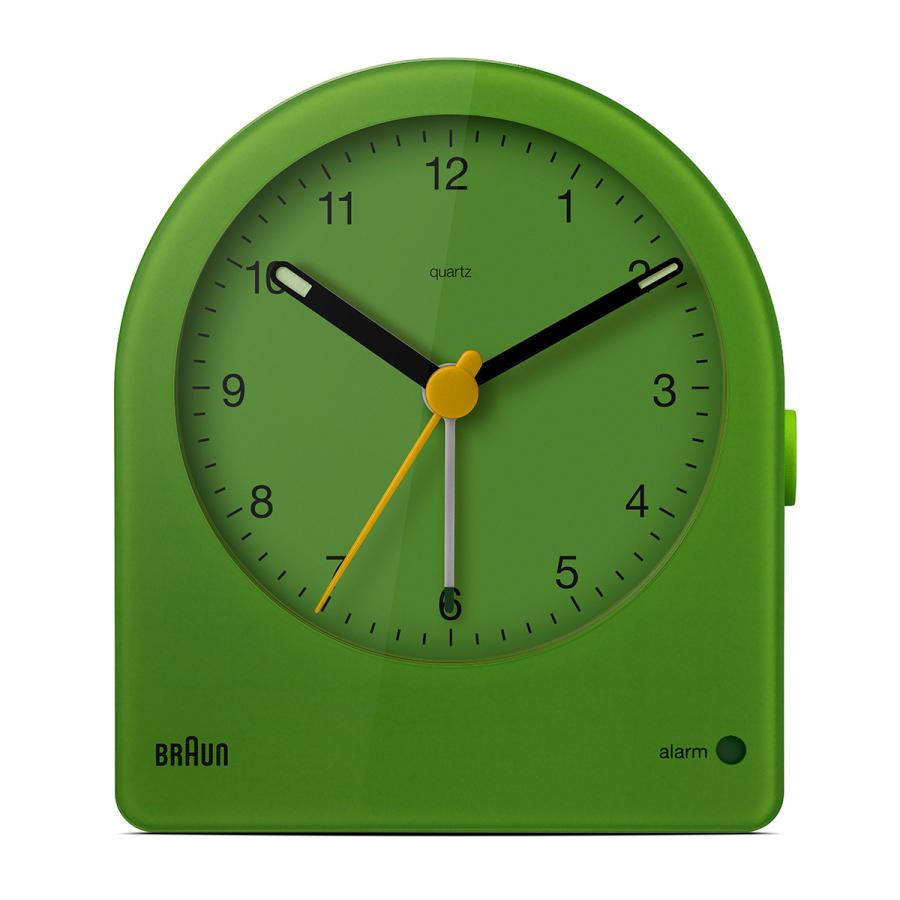 BRAUN ブラウン アラームクロック BC22GN アナログ 目覚まし時計 置き時計 Alarm Clock 82mm グリーン | BRAUN | 02