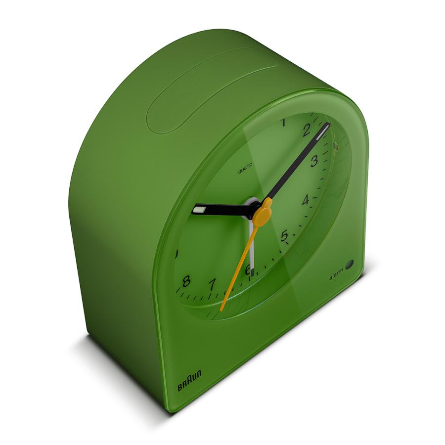 BRAUN ブラウン アラームクロック BC22GN アナログ 目覚まし時計 置き時計 Alarm Clock 82mm グリーン | BRAUN | 07