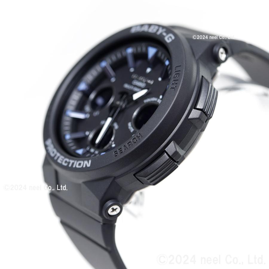 BABY-G ベビーG 時計 レディース 電波ソーラー ブラック カシオ