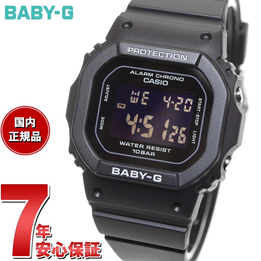 BABY-G カシオ ベビーG レディース 腕時計 デジタル BGD-565-1JF ブラック