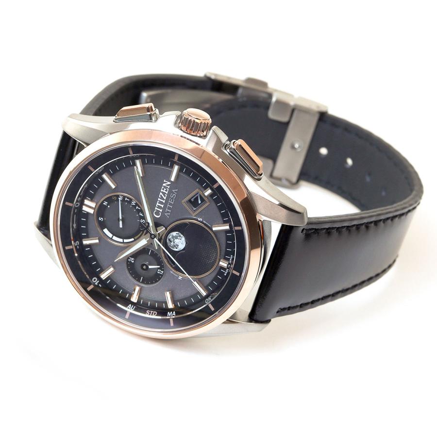 シチズン アテッサ ムーンフェイズ 電波ソーラー BY1004-17X BY1004-17X: CITIZEN | シチズンウオッチ オフィシャルサイト