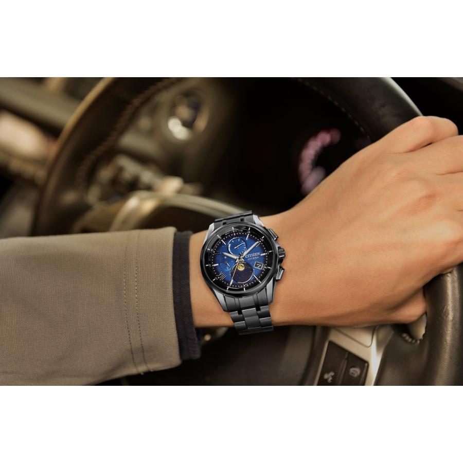 【新品 送料込み】 YOZORA COLLECTION シチズン アテッサ エコドライブ 電波時計 限定 ペア メンズ BY1007-60L CITIZEN ATTESA 【M1718269188】(61600円)