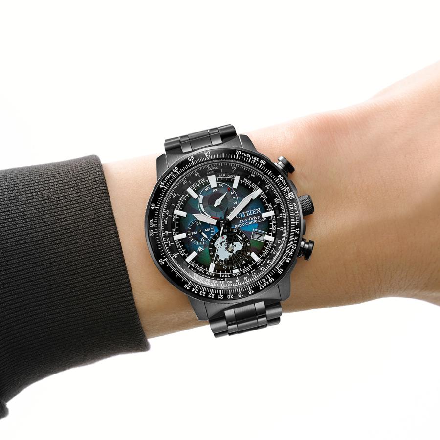 シチズン プロマスター エコドライブ 電波時計 限定 腕時計 メンズ BY3005-56E LAYERS of TIME ときの積層｜neel2｜18