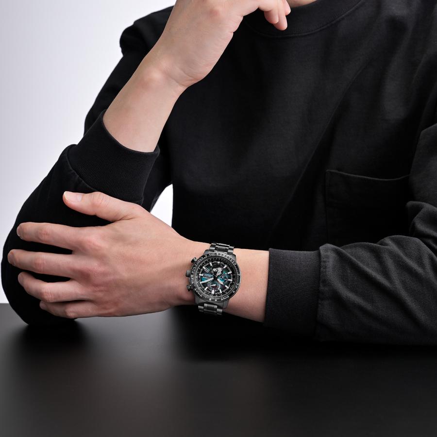 シチズン プロマスター エコドライブ 電波時計 限定 腕時計 メンズ BY3005-56E LAYERS of TIME ときの積層｜neel2｜19