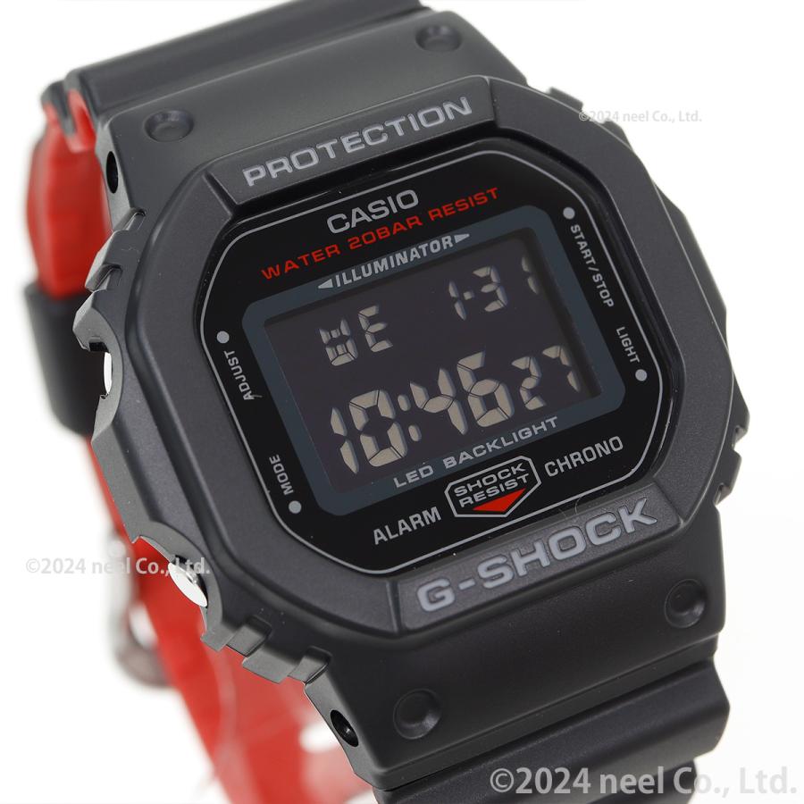 エントリーで+4倍！本日限定！Gショック G-SHOCK デジタル 限定モデル 腕時計 メンズ DW-5600UHR-1JF ジーショック LEDバックライト｜neel2｜05