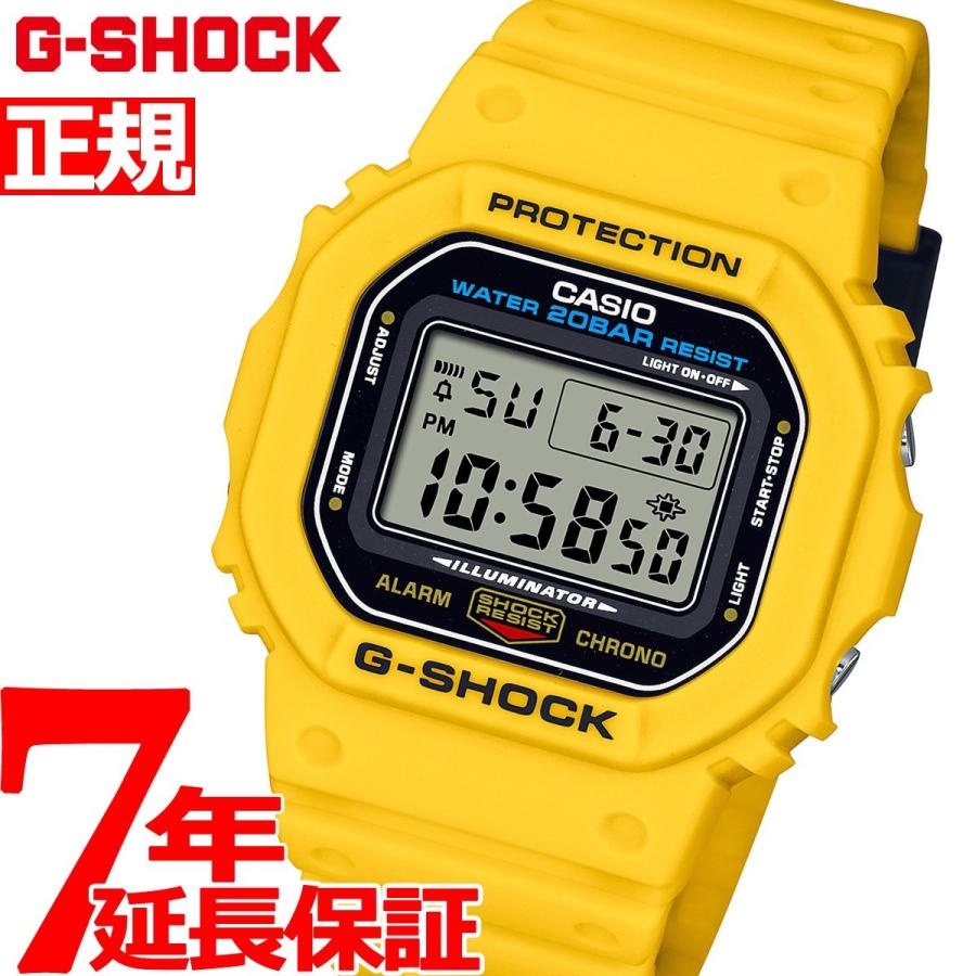 SALE／76%OFF】 CASIO G-SHOCK リバイバルカラー イエロー asakusa.sub.jp