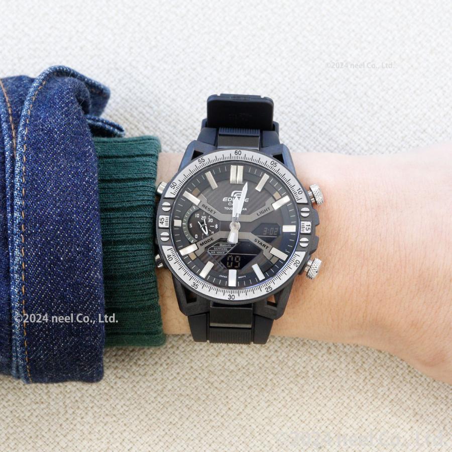 カシオ エディフィス ソーラー 腕時計 メンズ ECB-2000YTP-1AJF  