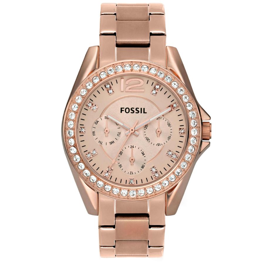 FOSSIL フォッシル 腕時計 レディース RILEY マルチファンクション ローズゴールドトーン ステンレス ES2811 : neel ...