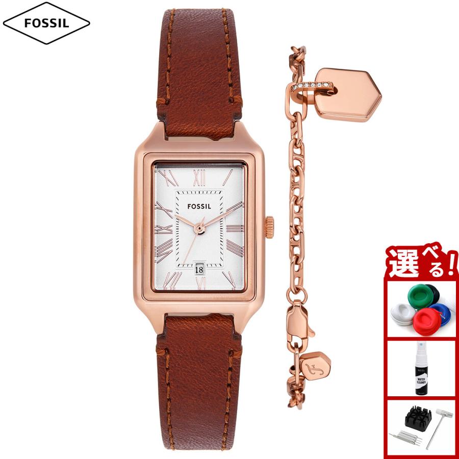 フォッシル FOSSIL 腕時計 レディース RAQUEL 三針デイト レザー 