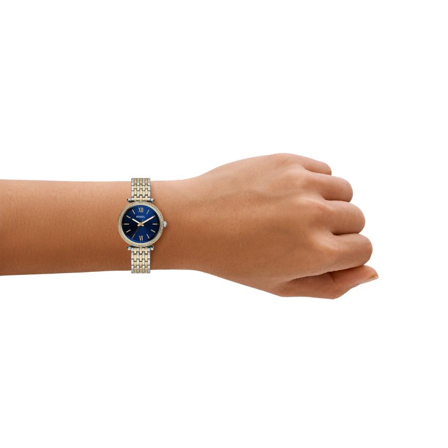 CARLIE （ノベルティー付き）フォッシル FOSSIL 腕時計 レディース 三