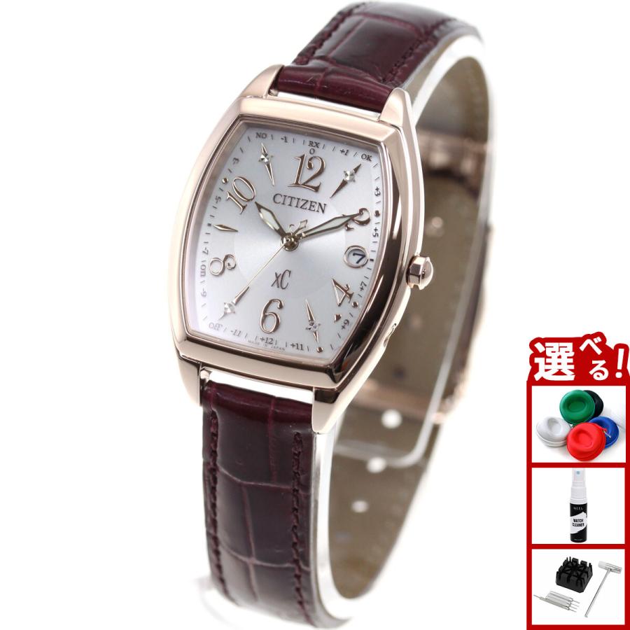 シチズン Xc ES9394-56A クロコダイル本革 電波ソーラー ボルドー ES9394-56A: CITIZEN | シチズンウオッチ オフィシャルサイト
