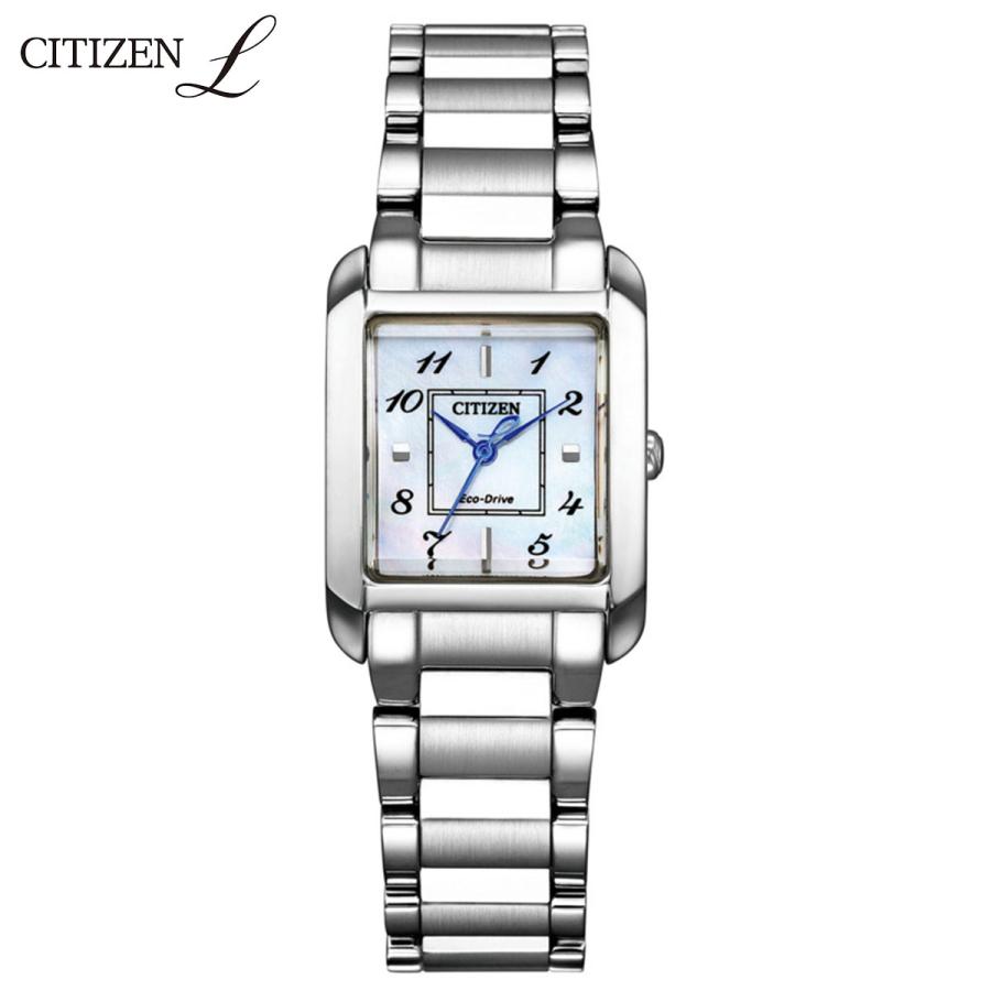 エントリーで+4倍！5月15日！シチズン エル レディース エコドライブ 腕時計 EW5600-87D CITIZEN L SQUARE Collection｜neel2｜02