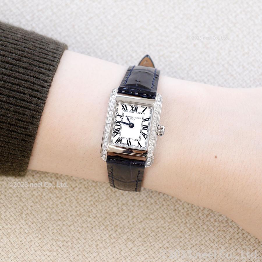 フレデリック・コンスタント 自動巻き時計 リーフベルト付き