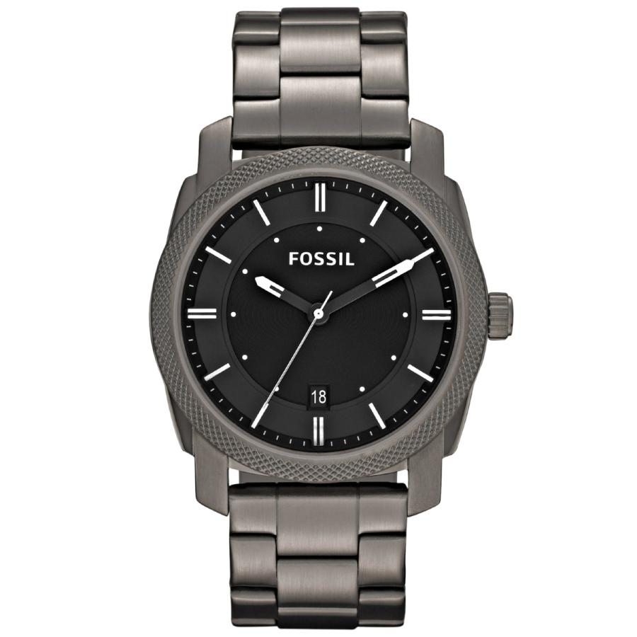 FOSSIL（フォッシル） 腕時計 メンズ MACHINE スモーク ステンレススチールウォッチ FS4774 : neelセレクトショップ ...