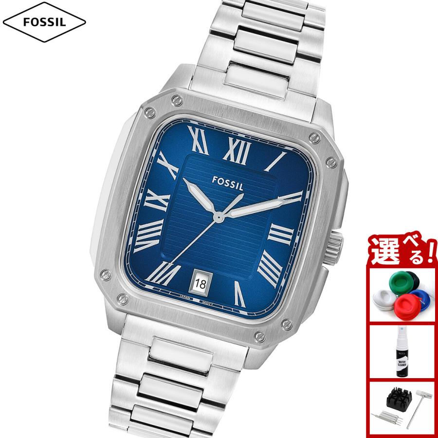 FOSSIL フォッシル 腕時計 メンズ CROSBY 三針デイト ステンレススチールウォッチ FS6121 : neelセレクトショップ ...