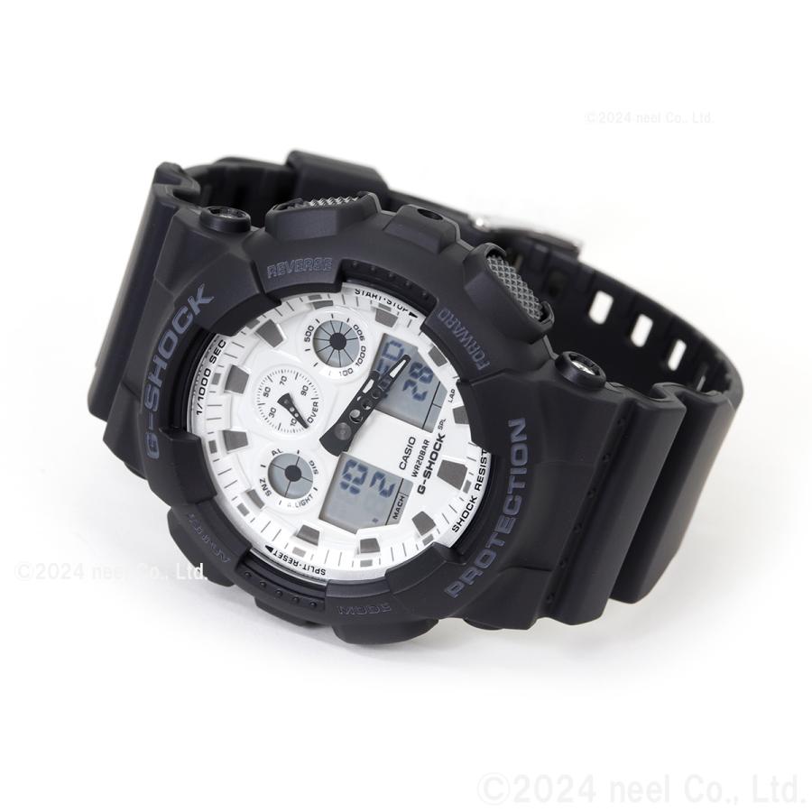 G-SHOCK Gショック アナデジ 腕時計 メンズ GA-100WD-1AJF Black and