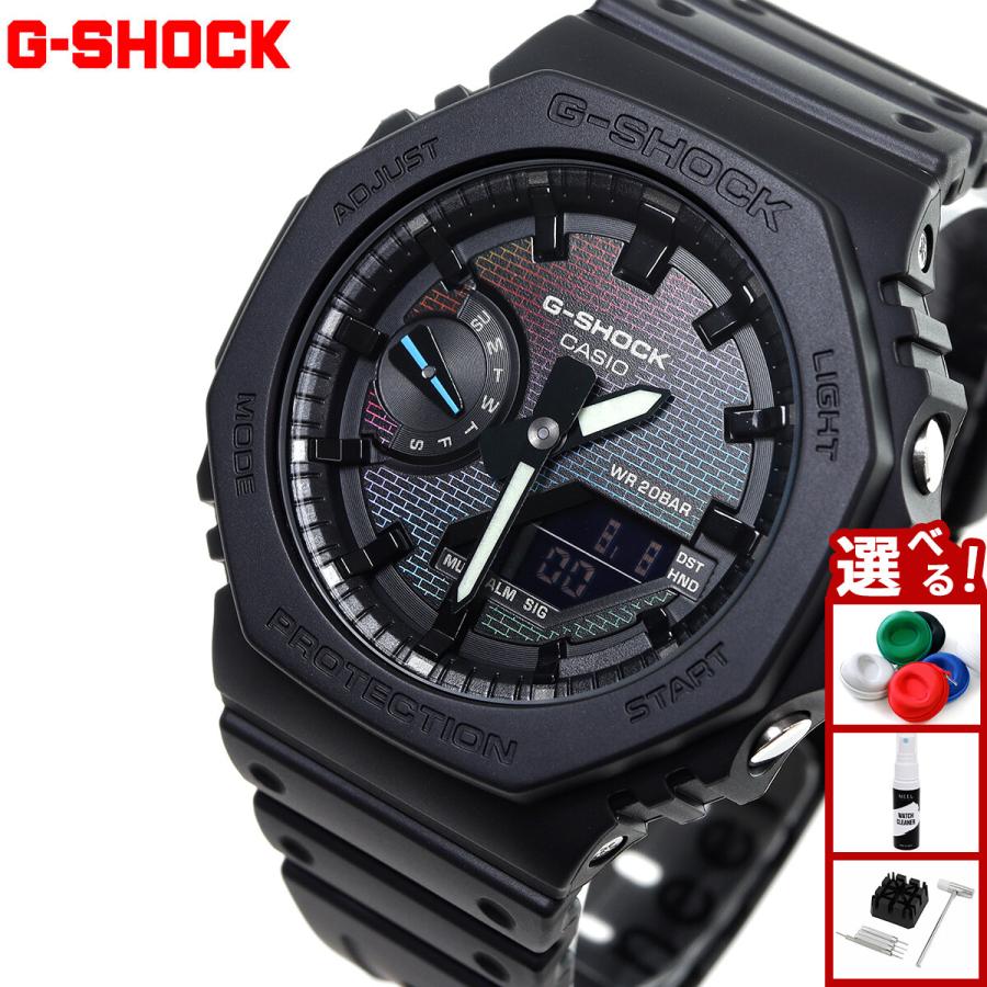 G-SHOCK Gショック アナデジ 腕時計 メンズ GA-2100RW-1AJF レインボー