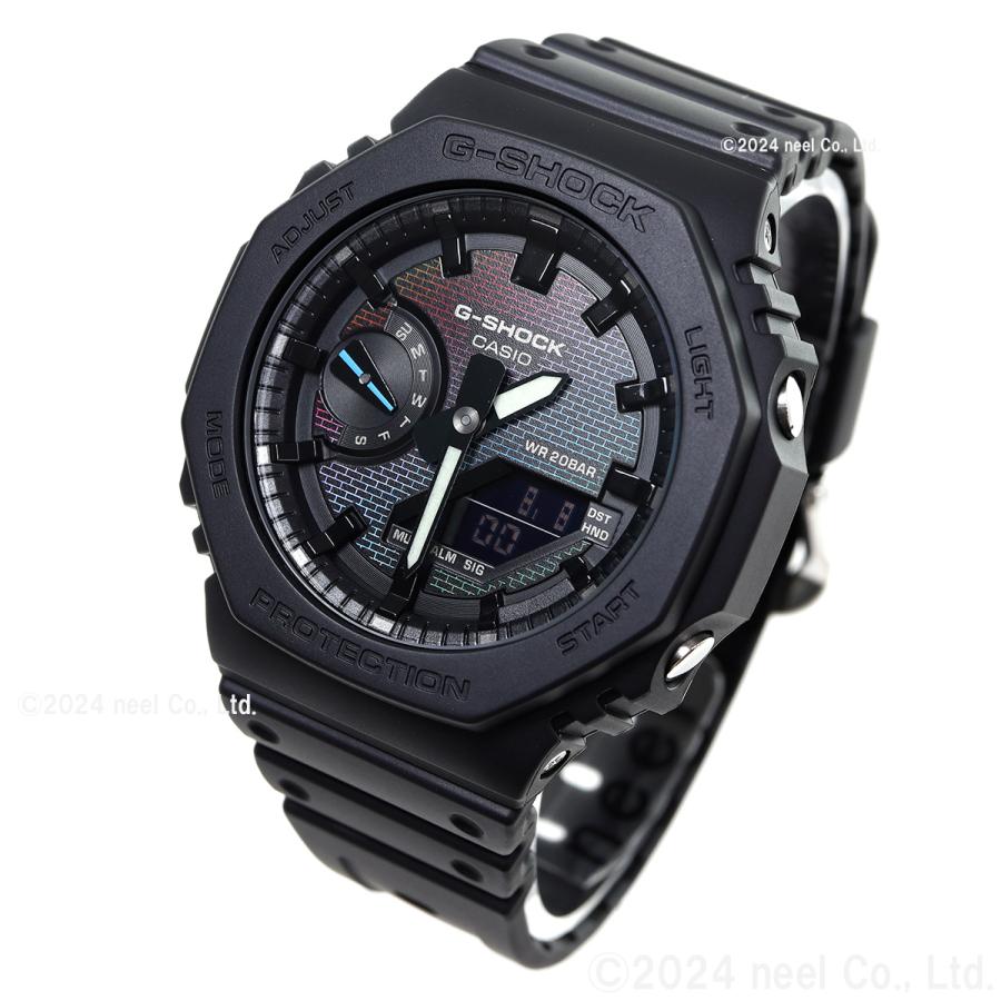 G-SHOCK Gショック アナデジ 腕時計 メンズ GA-2100RW-1AJF レインボー