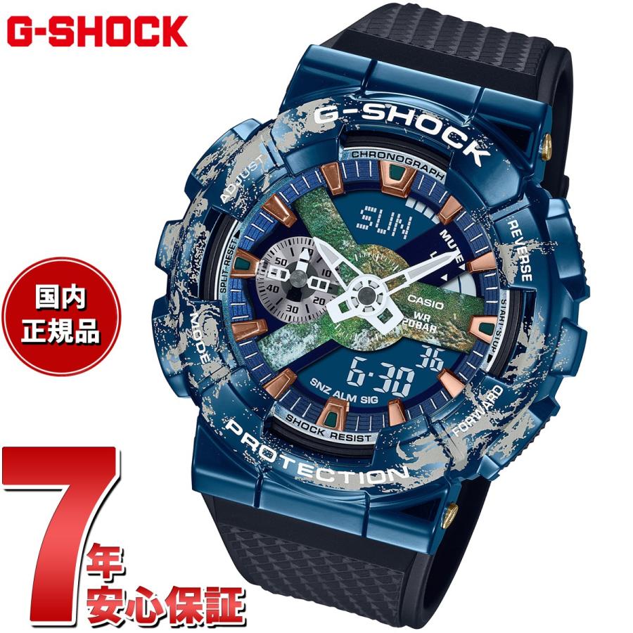 ランキングや新製品 【美品】CASIO G-SHOCK GM-110EARTH-1AJR国内正規