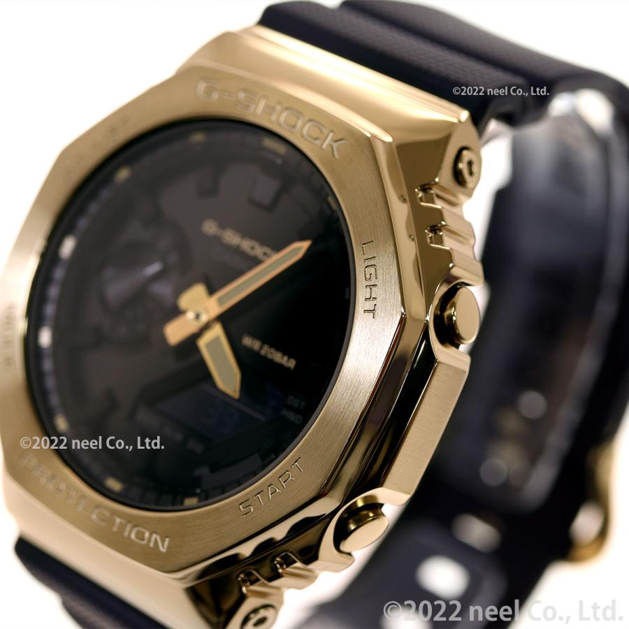 【美品】G-SHOCK GM-2100G-1A9JF CASIO ゴールド CASIO G-SHOCK GM-2100G-1A9JF Gold Metal Case Series Analog