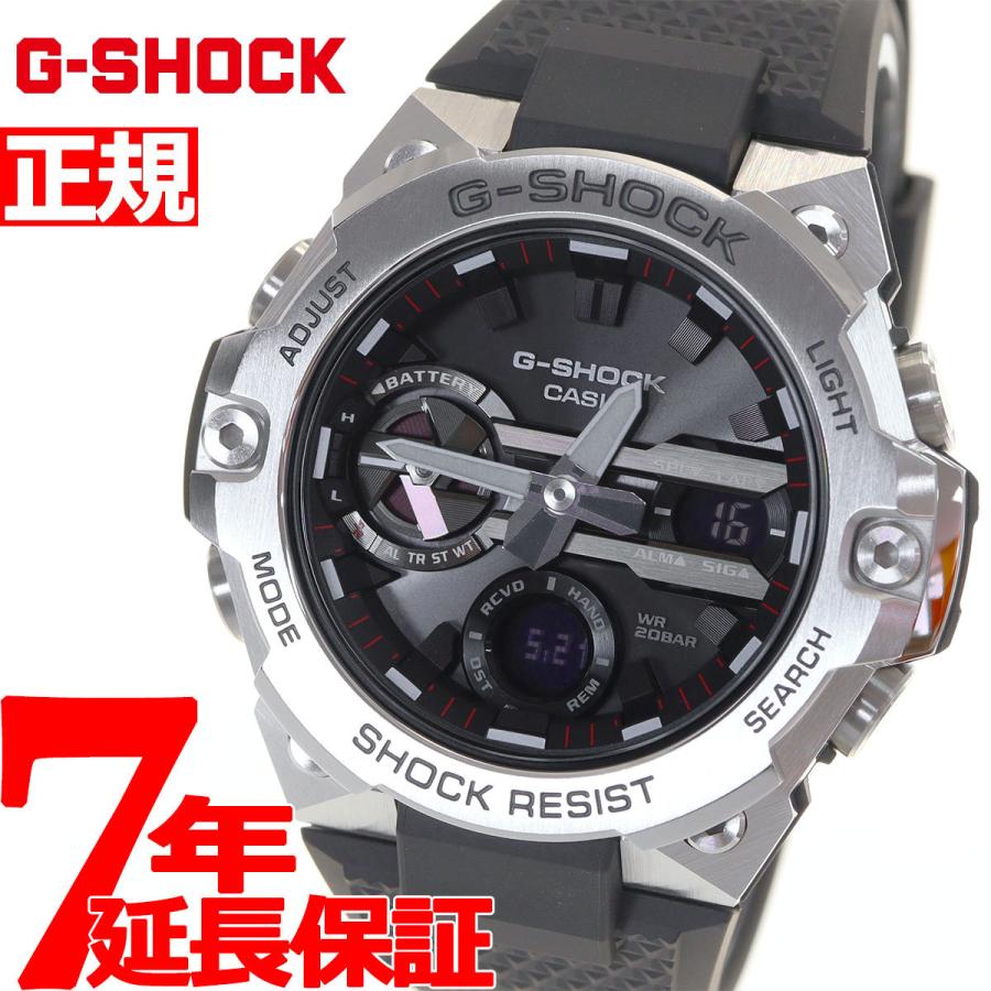 Gショック Gスチール G-SHOCK G-STEEL ソーラー 腕時計 メンズ GST-B400-1AJF ジーショック｜neel2