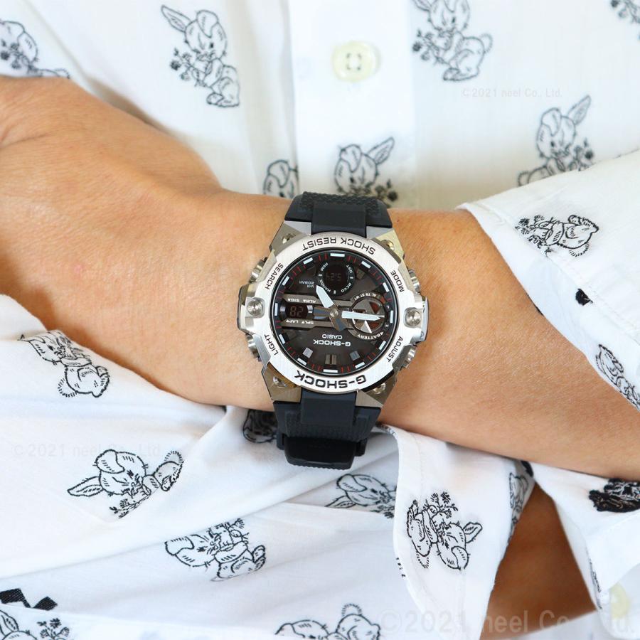 ジーショック　ジースチール　G-SHOCK GST-B400-1AJF　美品 G-STEEL G-SHOCK GST-B400-1AJF メンズ 腕時計 ソーラー Bluetooth