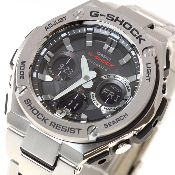 Gショック G-SHOCK 電波ソーラー 腕時計 メンズ アナデジ GST-W110D-1AJF ジーショック Gショック Gスチール SHOCK 腕時計 メンズ アナデジ GST W110D 1AJF カシオ