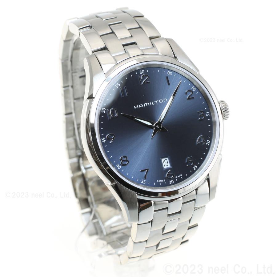 HAMILTONジャズマスターTHINLINESMALLSECONDQUARTZ Jazzmaster Thinline Small Second Quartz - Dial color:Blue