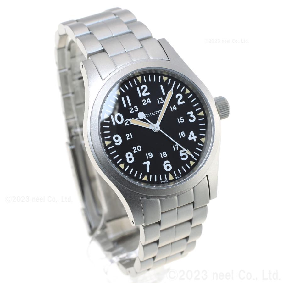 ハミルトン HAMILTON カーキ フィールド メカ 38MM H69439131 腕時計 メンズ レディース 手巻き KHAKI FIELD 正規品 | KHAKI FIELD | 06