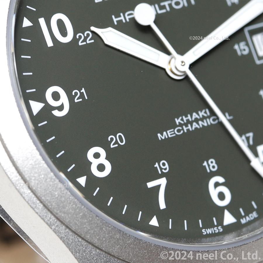 ハミルトン HAMILTON カーキ フィールド メカニカル 38mm H69439363 腕時計 メンズ 機械式 手巻き 正規品 | KHAKI FIELD | 10