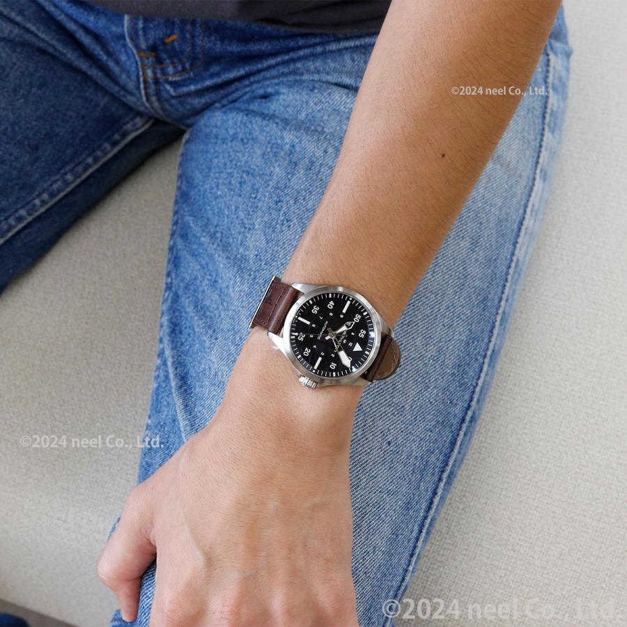 （7月から値上）ハミルトン HAMILTON カーキ アビエーション パイロット オート 39mm H76305530 腕時計 自動巻き 正規品の画像